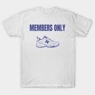 New Balance Parody Members Only T-Shirt